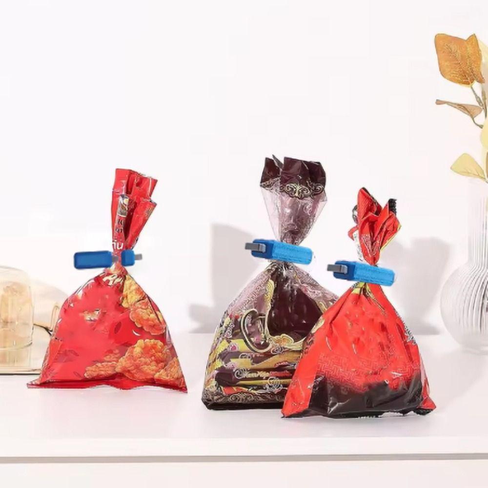 3pcs Fresh-keeping Bread Bag Clip Moisture-proof Sealing Bag Clip Snack Bag Clip  Home