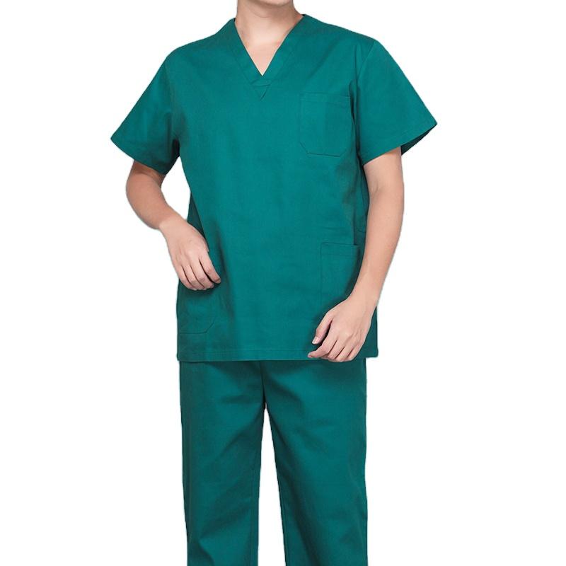 Hot Multi-color Pharmacy Pet Hospital Nurse Uniforms Scrubs Tops and Pants Dentistry Spa Uniforms Medical Scrubs Uniforms