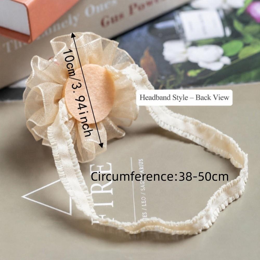 Star Shape Princess Hair Accessories Tulle Mesh Baby Hairband New Kids Hairband for Baby Girls