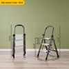 Multifunctional Carbon Steel Folding A-Frame Ladder for Indoor Use