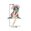 Hatsune Miku Anime Figurine Rabbit Ear Pajamas Kawaii Tabletop Decorations Action Figures Doll Model Children Toy Gift