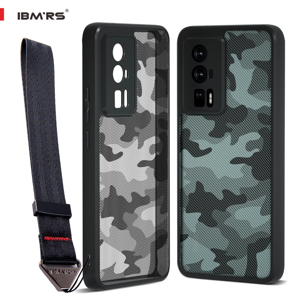(Comes with wrist strap)for Xiaomi Redmi K60/K60 Pro/Poco F5 Pro Case,  [Military Grade Drop Protection] camouflage Shockproof Protective Phone Case
