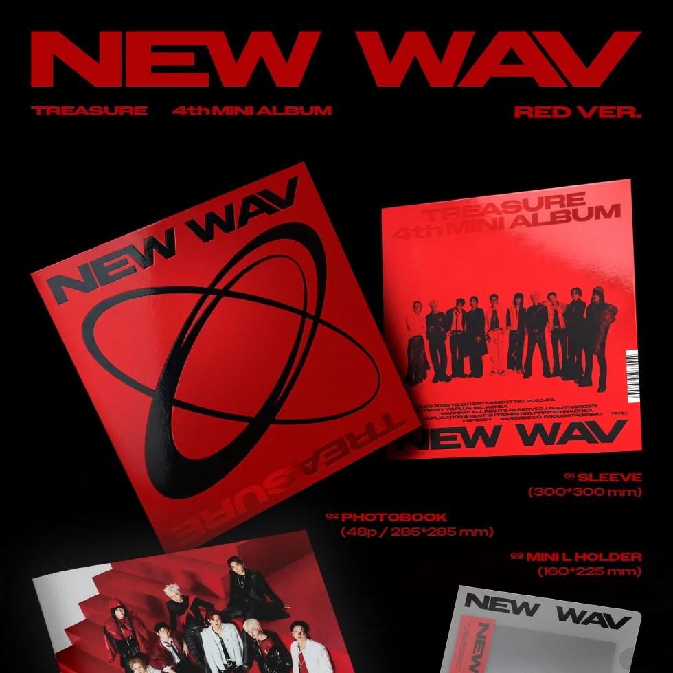 TREASURE NEW WAV 4th Mini Album