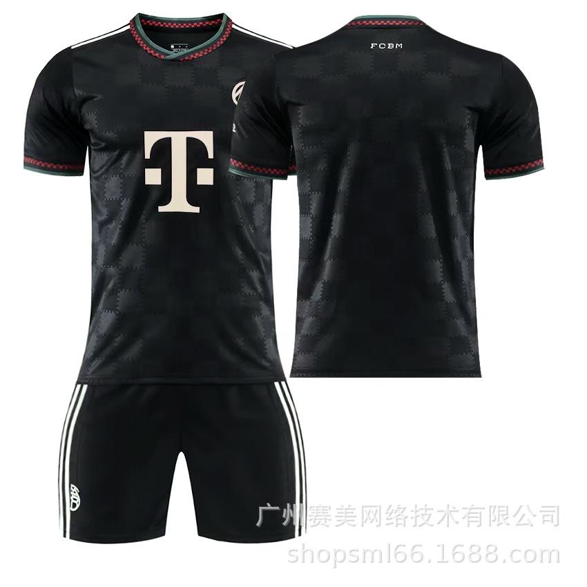 2526 Bayern Bayern Two Football Jerseys 17 Olise 14 Diaz 9 Kane Musiala No. 10 Jersey Set 16#