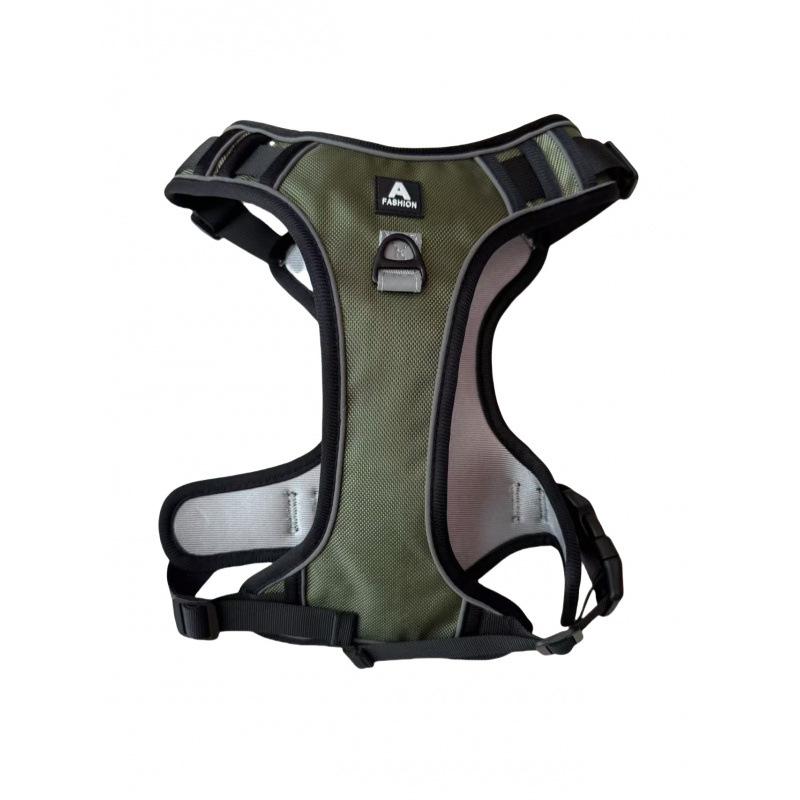 New Dog Harness Reflective Midium Large Dogs Tactical Vest Adjustable Harness Oxford Cloth Vest Training Hound Pet Accessoires