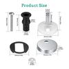 Toilet Seat Fixings Nuts Screws Replacement Ancable Universal Toilet Seat Top Fitting Quick Release Toilet Seat Hinges