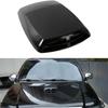 Ventilação Decorativa Universal de Fluxo de Ar para Capô de Carro em ABS Preto
