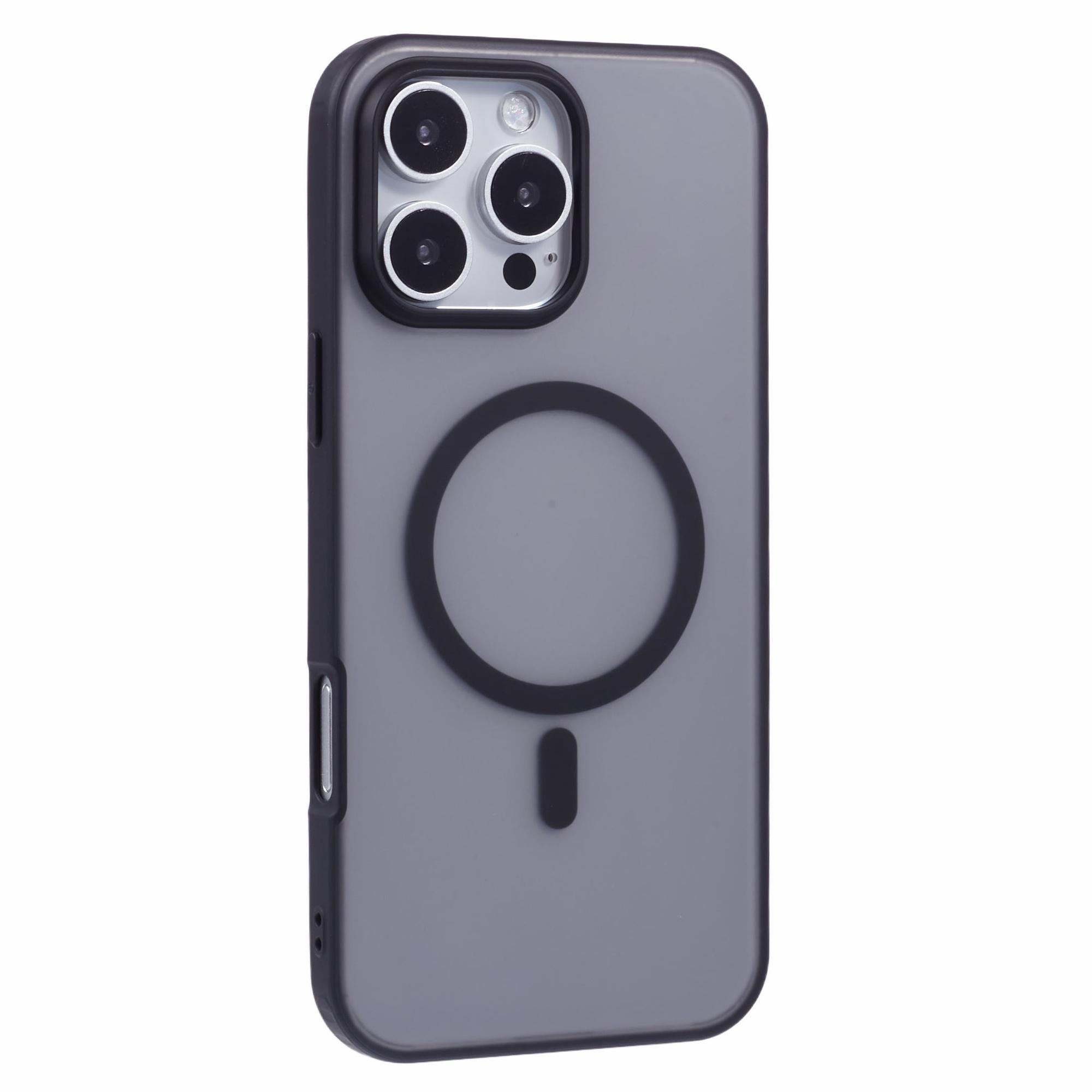 X-LEVEL For iPhone 16 Pro Magnetic Case PC+TPU Matte Anti-Drop Cell Phone Cover A