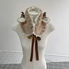 Soft Plush Elk Hairband Scarf Earmuffs Leg Covers For Kids Adults Winter Holiday Party Costume Event Accessories