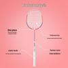 Qingmeng Alloy Adult Badminton Racket Set