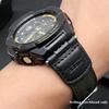 Canvas watch bracelet Band for casio g-shock SGW-100-1V SGW-200 100B GW-3500B 3000B Sport Nylon Waterproof Strap Notch watchband