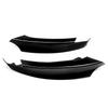 BBJH7 Carbon Look Side Spoiler Splitter Cover Trim For BMW 1 Series E82 M Sport 2007-2013