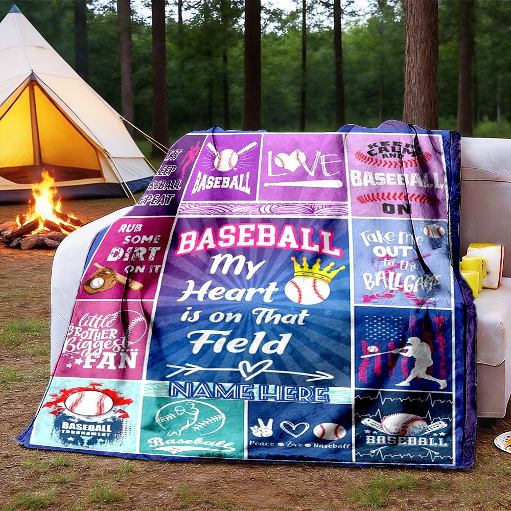 Customize Your Name Home Blankets Comfortable Soft Lightweight Multipurpose Blanket For All Seasons Perfect For Picnics Sofas Offices Beds Living