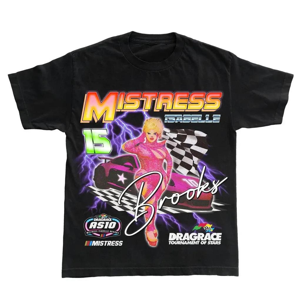 Mistress Isabelle Brooks T-Shirt Race Track 2025 Fan Merch S4