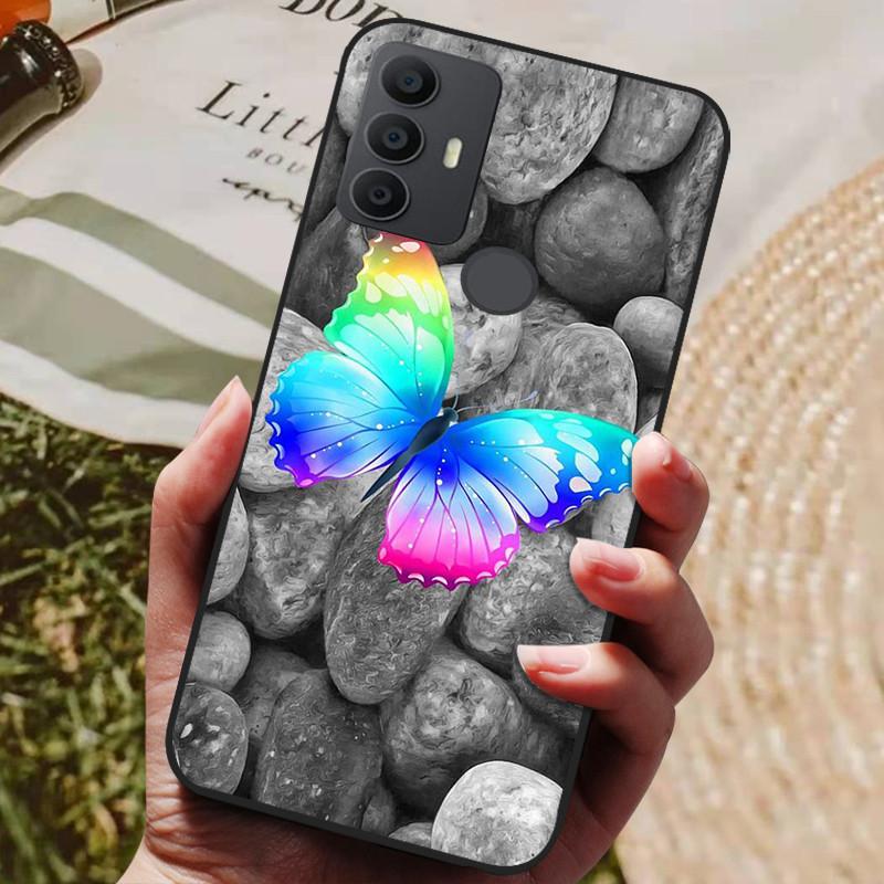 For TCL 30 SE Case 305 TPU Silicone Soft Fashion Phone Cover for TCL 30SE 306 305 Case 6165A Bumper Funda for TCL30SE 6.52 Inch