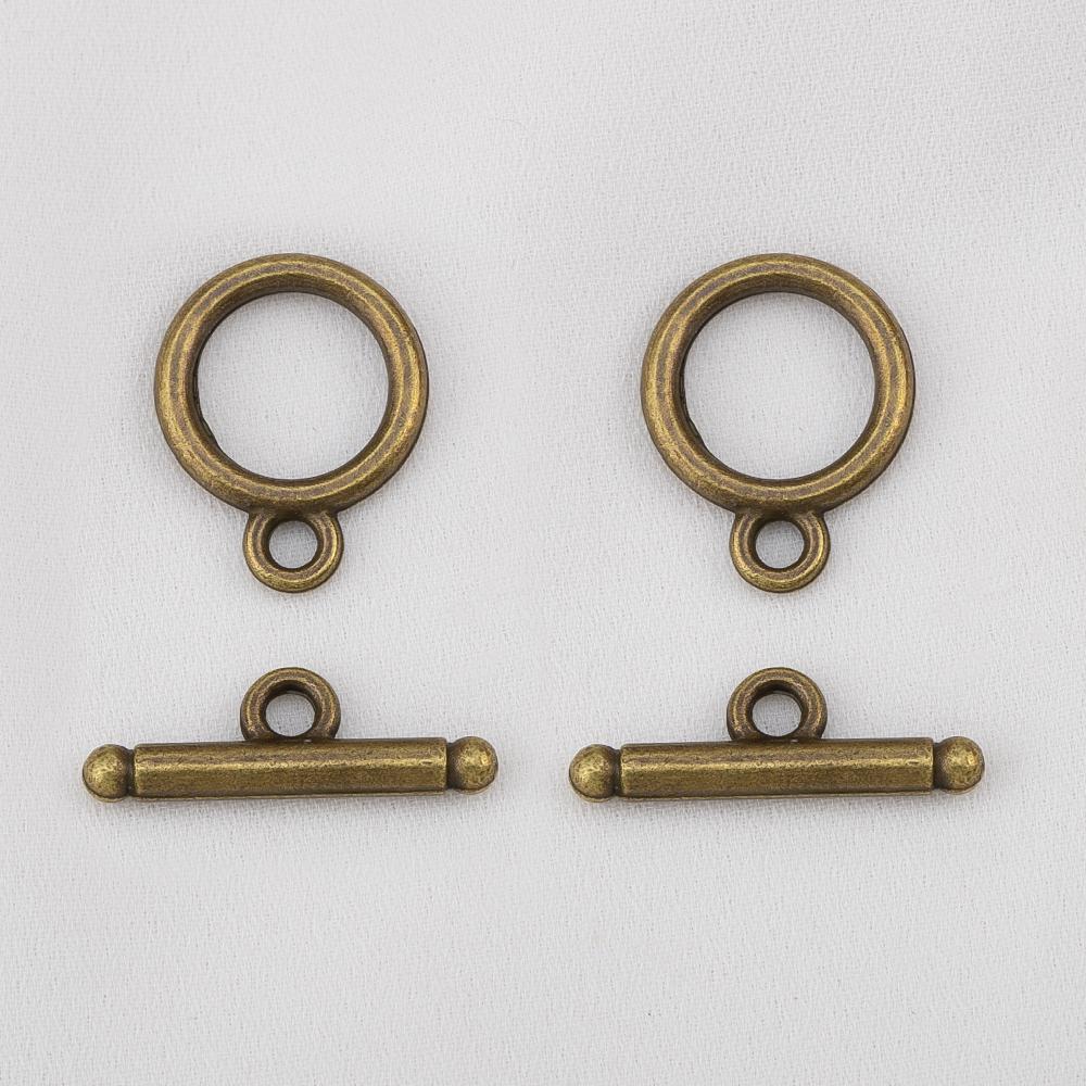 20sets 10Set Metal OT Toggle End Clasps Closure Fastener Buckle Connector DIY Necklace Bracelet Jewelry Making Supplies Material