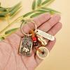 Feng Shui Metal Fengshui Pendant Brass Gourd Chinese Style Key Chain  Key Ring