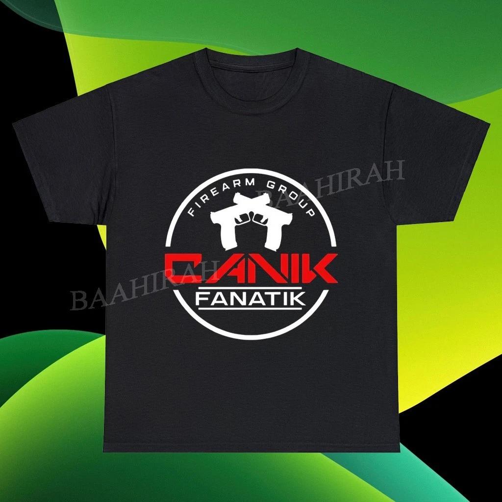New Canik Fanatik Firearms logo American Funny T-Shirt Size S to 5XL L