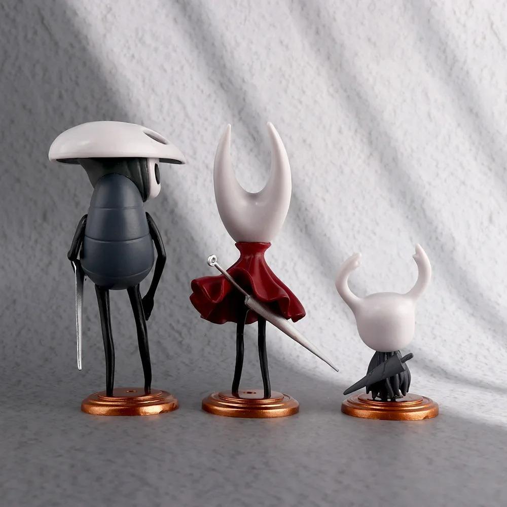 3pcs/set Hollow Knight GK Game Anime Figurine Anime Action Figure Sculpture Collectible Model PVC Statue Decoration Ornament Toy