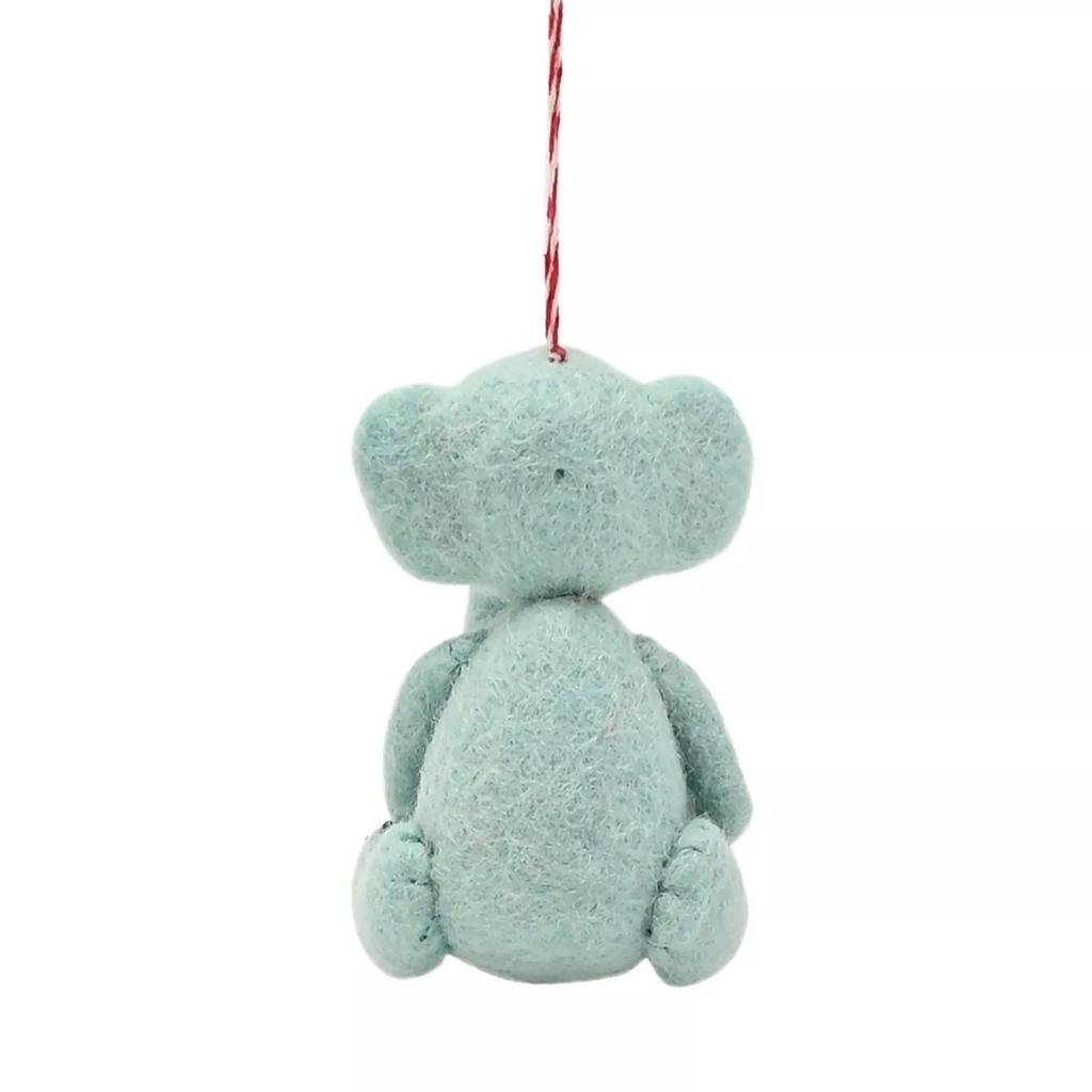 The Seasonal Gift Co. Filz Elefant Weihnachtsbaumschmuck