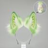 Lolita Rabbit Ears Headband With Tail Set Cosplay Accessory Anime Costume Hairband Adult Women