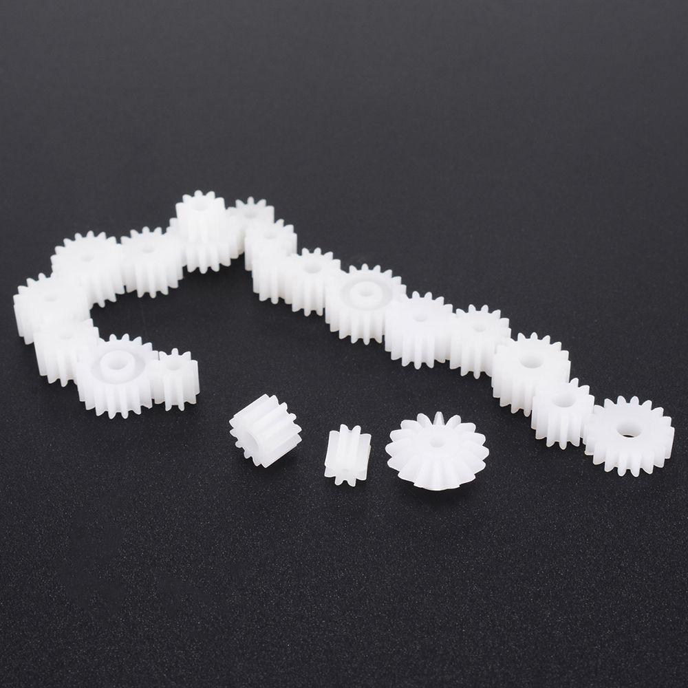 Necessary Kit Plastic Motor M0.5 64 Kinds Worm Gears Cog Wheels Crown for DIY Shaft