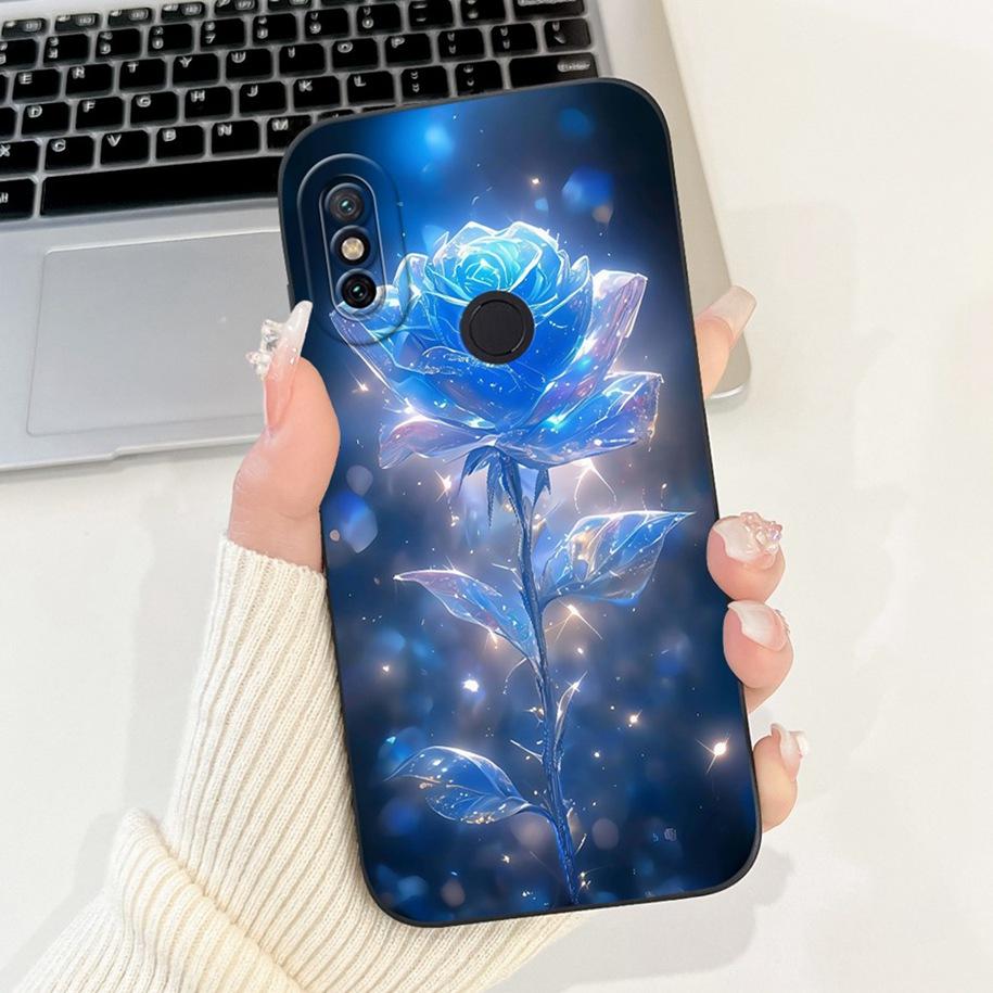 For Xiaomi Redmi Note 5 Case New Stylish Flower Tulip Camera Protection Soft Cover For Xiaomi Redmi Note 5 Pro 5.99" Phone Cases