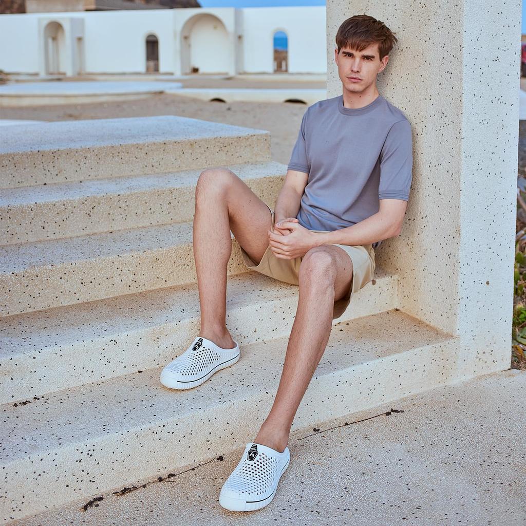 Amozi and Room Clog Business Office Beach Balcony Summer Large Wide Rubber for Indoor and Outdoor Size Men's Women's Shoes, Sandals, Clogs, Sandals,