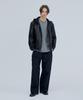 Pinblack Reversible Lambskin Hooded Jacket (Men)