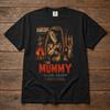 The Mummy Shirt, Vintage Horror Movie Tee, Classic Monster Graphic T-Shirt Cellu