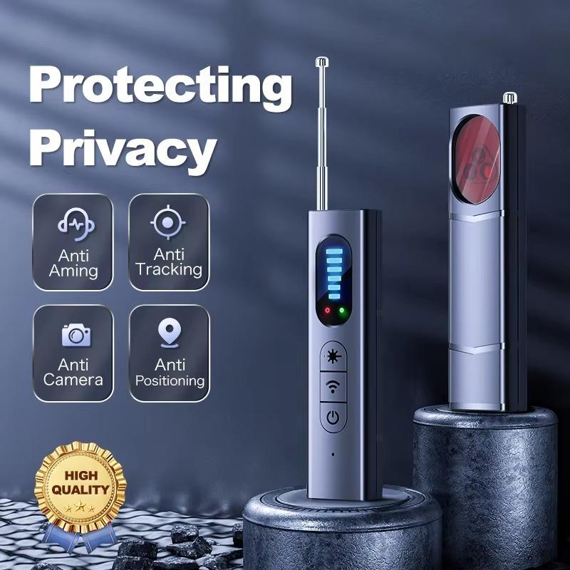 Concealed Camera Detector, Portable RF Signal Scanner, Bug, Monitor Detector, GPS Tracker, Suitable for Home, Car, Office, Hotel, Travel