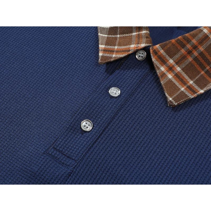 2026 Summer New Splicing Design Men's Business Casual Short Sleeve Polo Shirt Breathable and Versatile