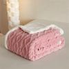 Dicke Warme Fleece-Kuscheldecke Extra Weich Flanell Karomuster für Couch Sofa Ganzjahres-Gemütlichkeit für Bett Homeoffice Geschenk