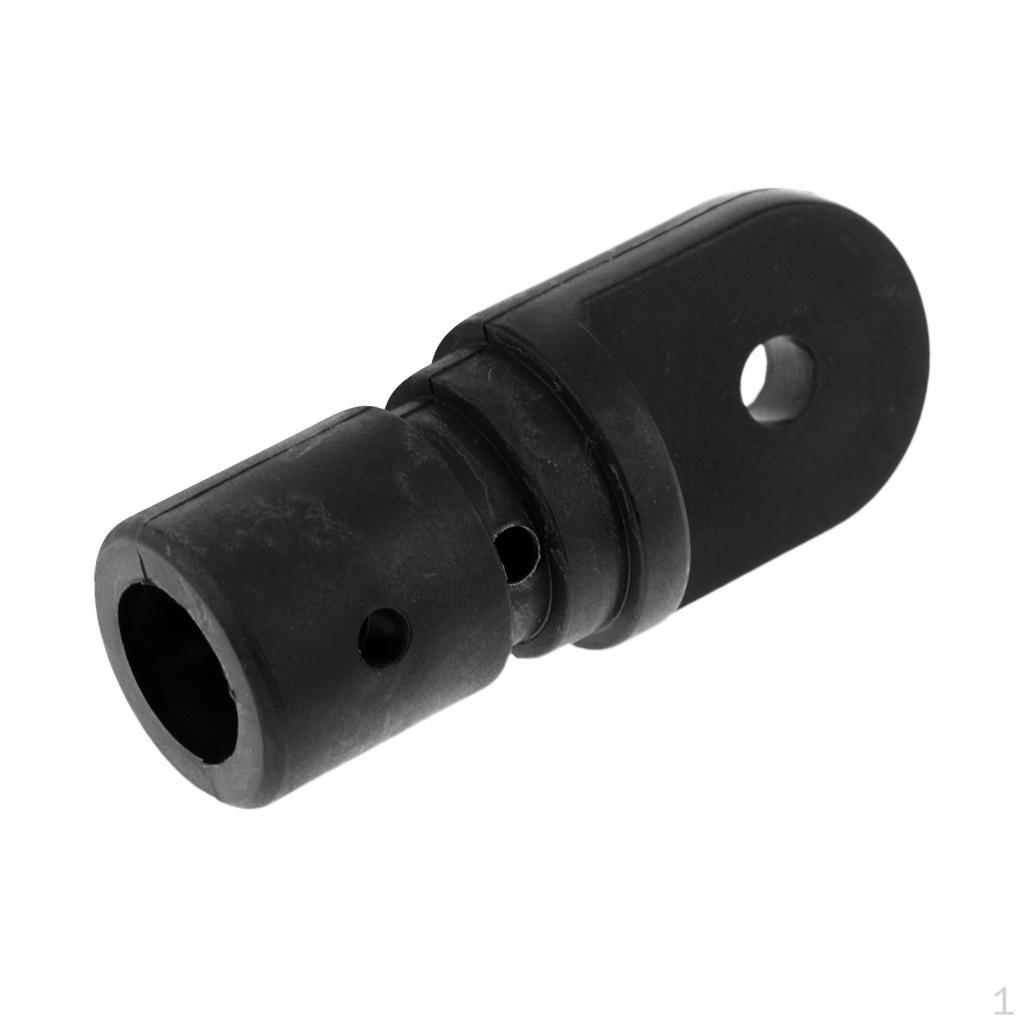 

Нейлоновый фитинг для тента бимини для морской лодки, 22 мм, внутренняя вставка, наконечник с проушиной, зажимы-держатели крючков - труба от 5/8 дюйма до 1 дюйма Eye End Cap