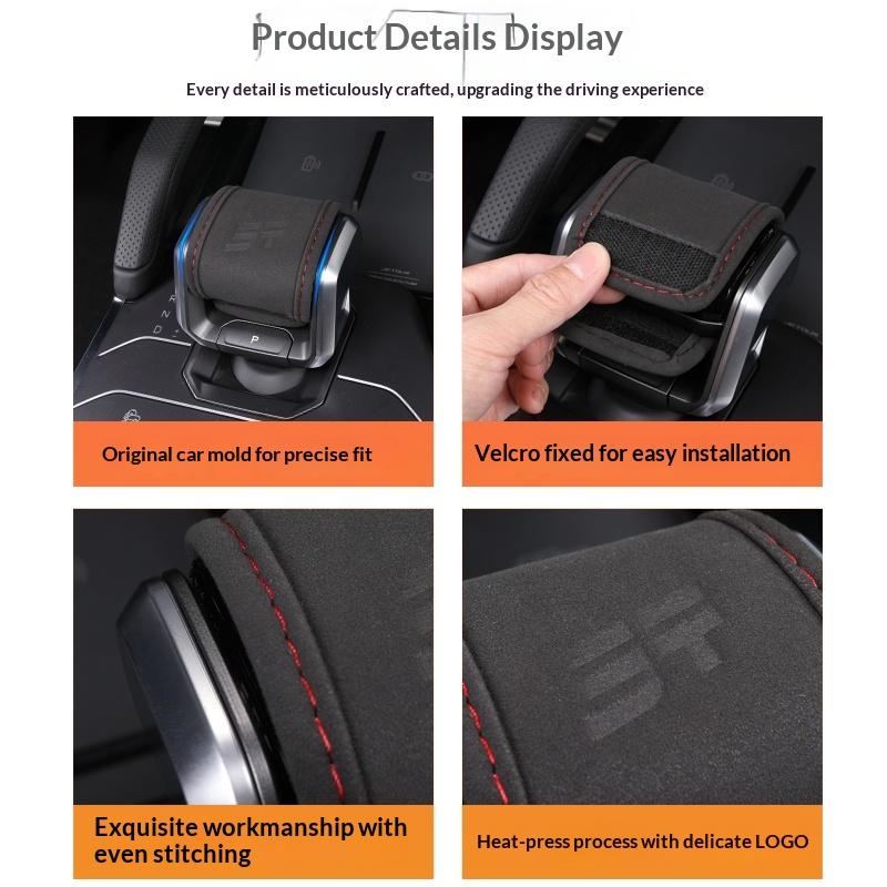 Fit For Jetour T2 Traveler Car Gear Shift Cover Specialized Gear Knob Armrest Box Interior Protection Modification
