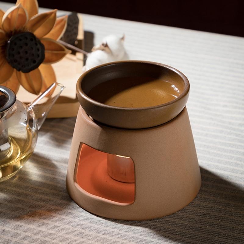 Ceramics Aromatherapies Burners Diffuser Candle Stand Teas Heater Teapot Warmer For Home Use And Flavor Preservations