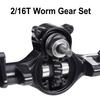 Metal Front and Rear Axle Assembly Chassis Upgrade and Reinforcement Increased Weight for 1/24 Axial SCX24 RC Car Toy Parts
