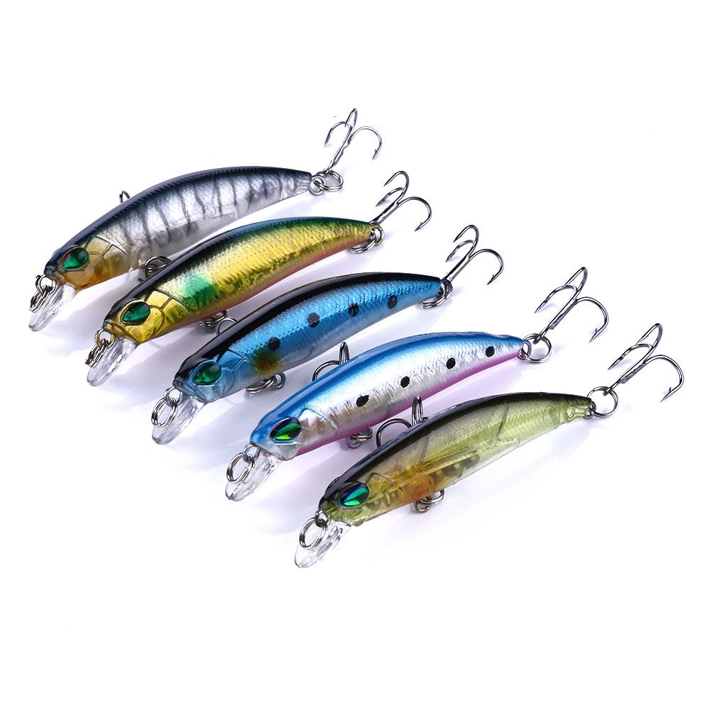 Hengjia Pomalá potápivá mikro nástraha Minnow pro boleny a okouny