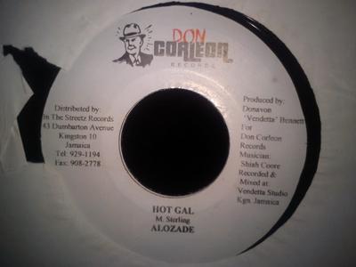 7inch Record LADY SAW / ALOZADE - Dollar Sign / Hot Gal NONE Don Corleon Rec 2003 Jamaica Reggae, Ska & Dub Used