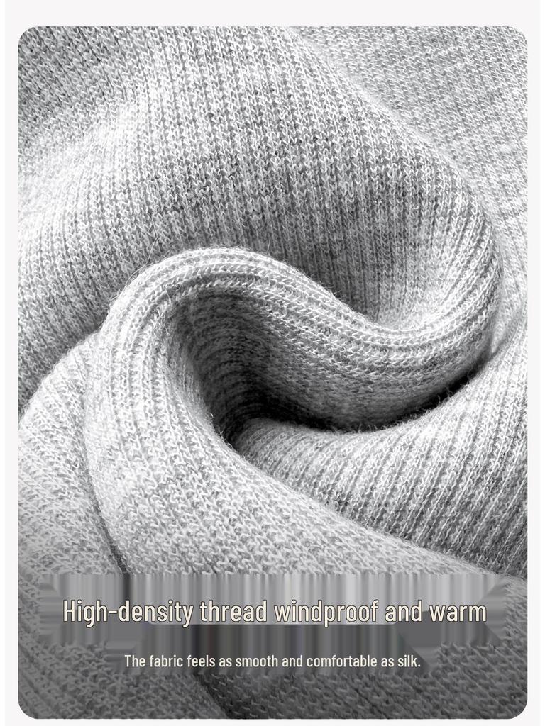 Dicke Damen-Strickhose mit Rippenmuster, hoher Taille, nahtlos, formend, 540g Diamant-Samt - Warme Winter-Oberbekleidung