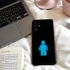 Fluorescent iridescent couple patterns Phone Case For Samsung S25,24,23,22,30,21,10,9,Ultra,Plus,Lite,FE,4,5 G Soft Black Case