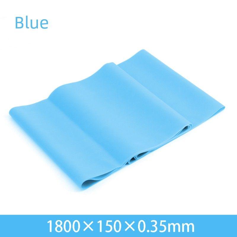 

Strength Training Exercise Stretching Auxiliary Band Yoga Blue-[1800*150*0.35mm] 10 lbs