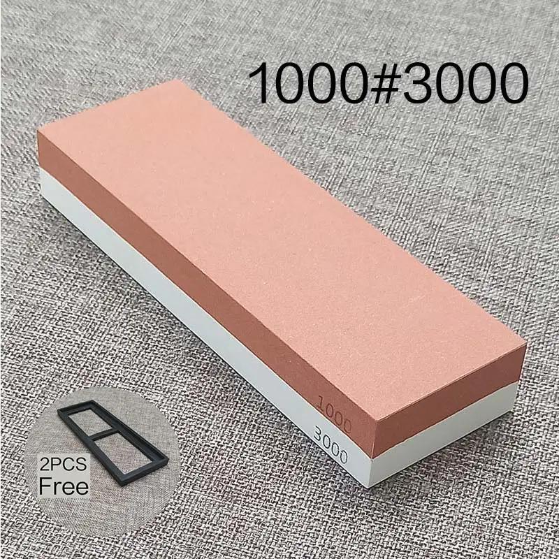 Oilstone Whetstone Sharpening Stone Fixed Knife Sharpener Angle guide 15degrees Accessories Kitche Knives Auxiliary Tool320-8000