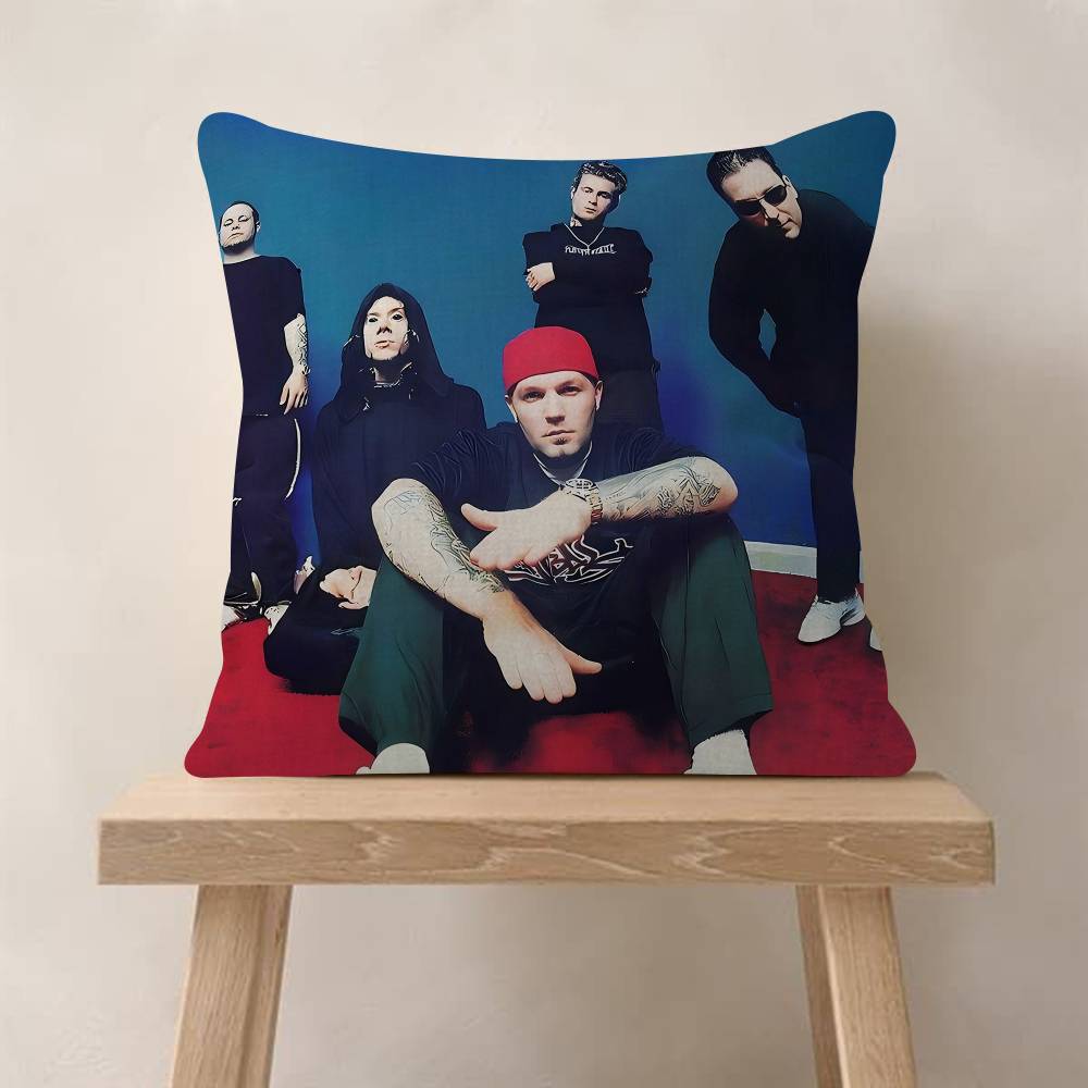 

PC Limp BBizkit Cushion Cover Car Throw Pillow Case For Sofa Car Christmas Gift 30x30 cm