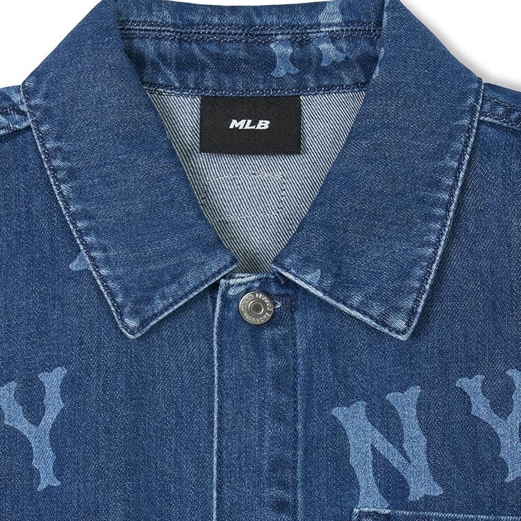 New MLB New York Yankees Shirt Unisex Indigo 3ADRB0243-50INS