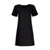 Women's Fashion Sexy Slim V-neck Color Casual Short Sleeve Dresses