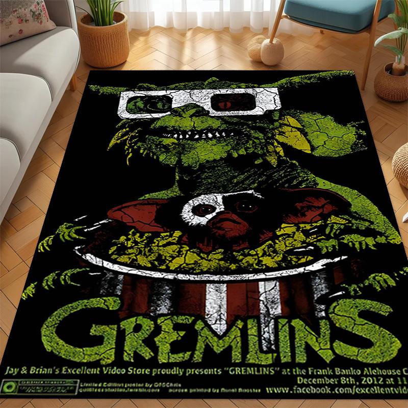 Whimsical Gremlins Adventure carpet printing floor mats Room Fashion Bathroom mat