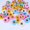 Colorful Fabric Flowers Diy Handicraft Pieces