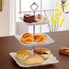 1 Set 2 oder 3 Etagen Süßigkeiten Candy Cupcake Tablett Hochzeitsparty Kuchen Ausstellungsständer