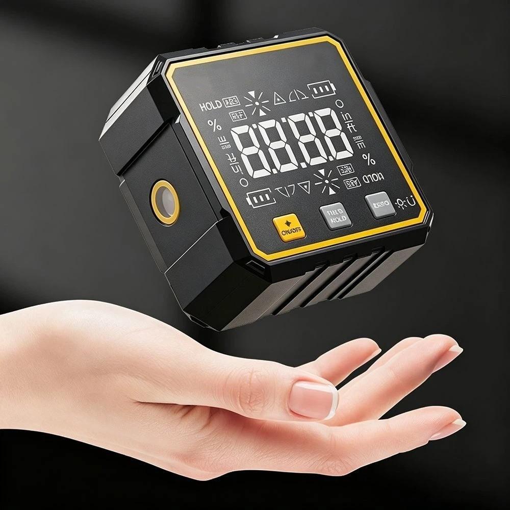 High-precision Electronic Angle Protractor Waterproof Angle Finder Level Gauge  Engineers